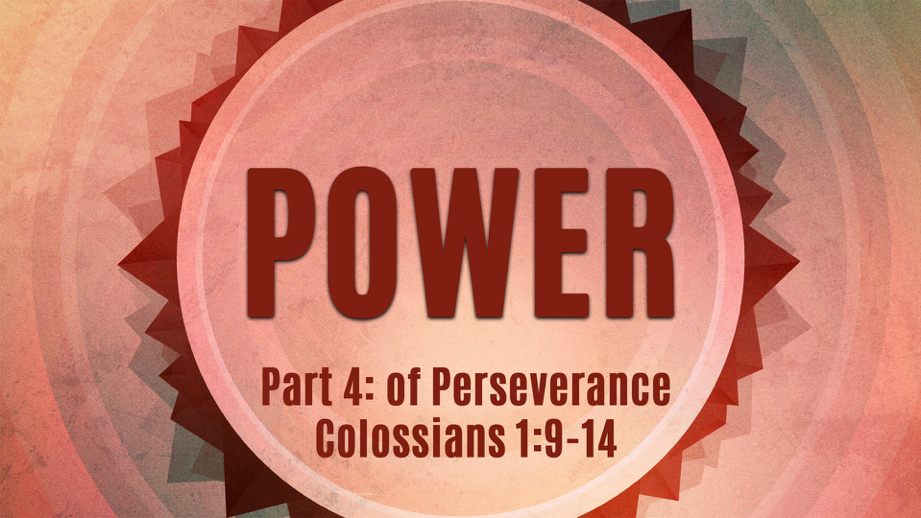 Power Of Perseverance: Part 4